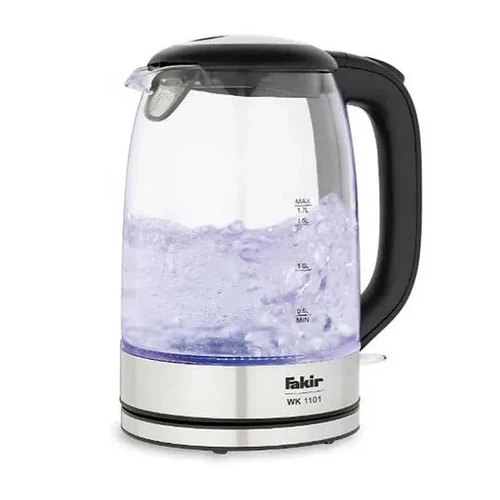 Fakir Kettle Glass, 2200Watts, 1.7Lit