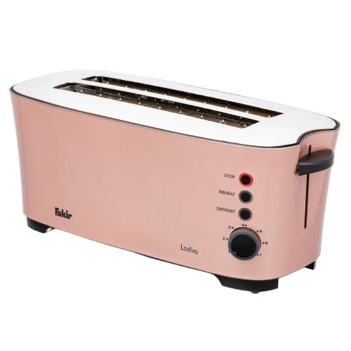 LADIVA ROSIE / Fakir extra-wide toaster ROSIE 1350watt 4 functions 7 options whith adjustable tempre 1350 watt / ROSIE