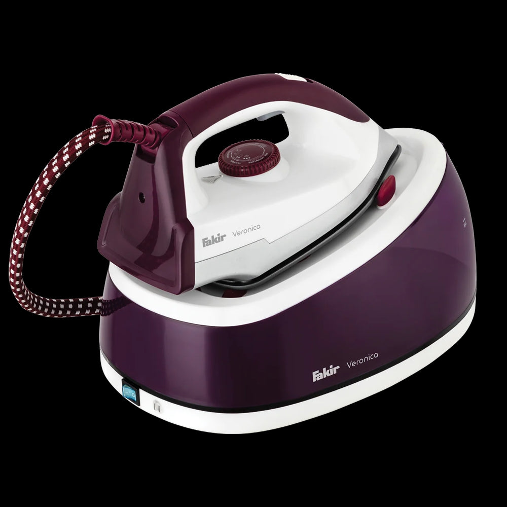 Fakir Steam Station Generator Iron Violet 2400 Watt 5 Speeds 5 Bar Steam Pressu