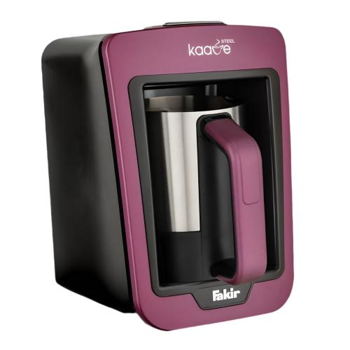 KAAVE STEEL VIOLET / Fakir Turkish coffee maker Violet  4 cups steel brewing champer illuminated war 1 L / VIOLET