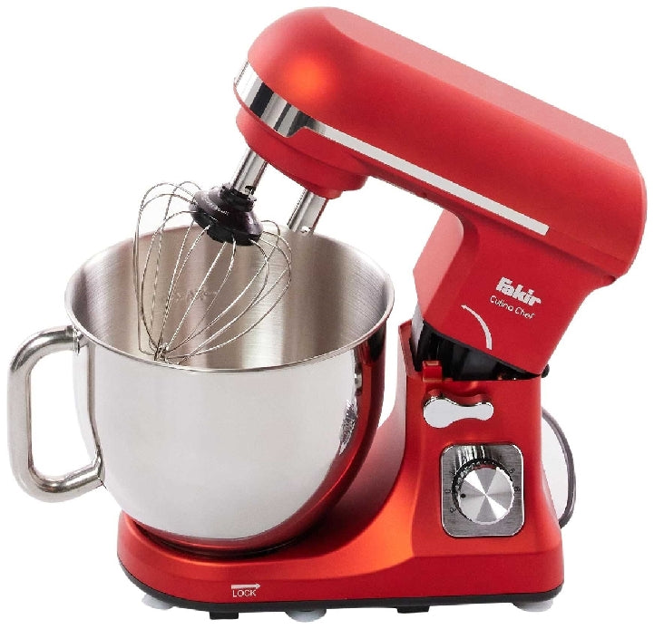 CULINA CHEF,Rouge/Fakier Fakier Satnd mixer 1000W,6 Speed ,Capacity 5L