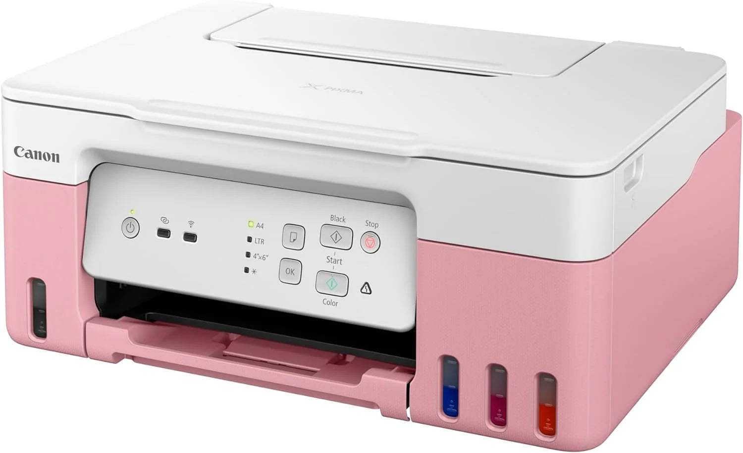 5989C024AA/Canon PIXMA G 3430,PRINT,COPY,SCAN,WIFI,Pink INK-JET / PRINT,COPY,SCAN / 4800 DPI