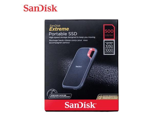 SDSSDE61-500G-G25/SANDISK EXTREME SSD PORTABLE 500GB (SDSSDE61-500G-G25 ) |Type : SSD  | Capacity: 5