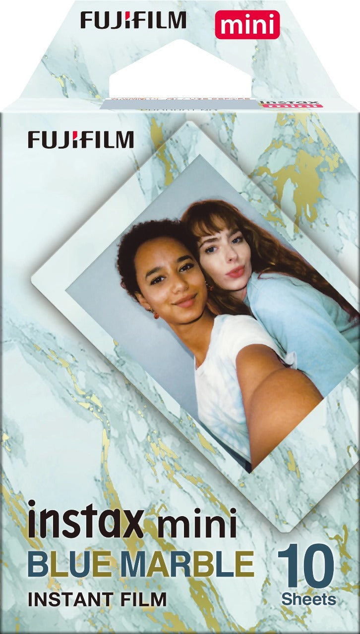 FUJI FILM Instax Mini Film, Blue Marble