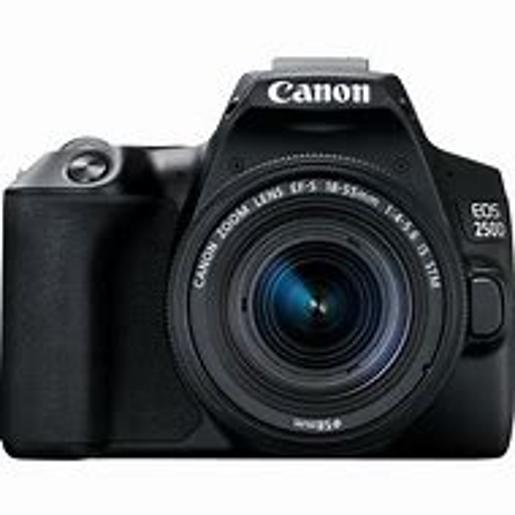 Canon Eos 250D 18/55-75/300 Black (3454C016Aa) Black 24.1Mp 100/ 12800