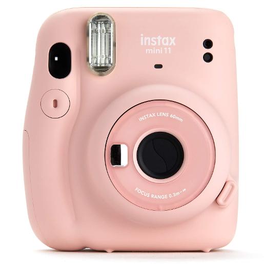 Instax Mini11 Camera Pink + Instax Mini Paper 10 Free