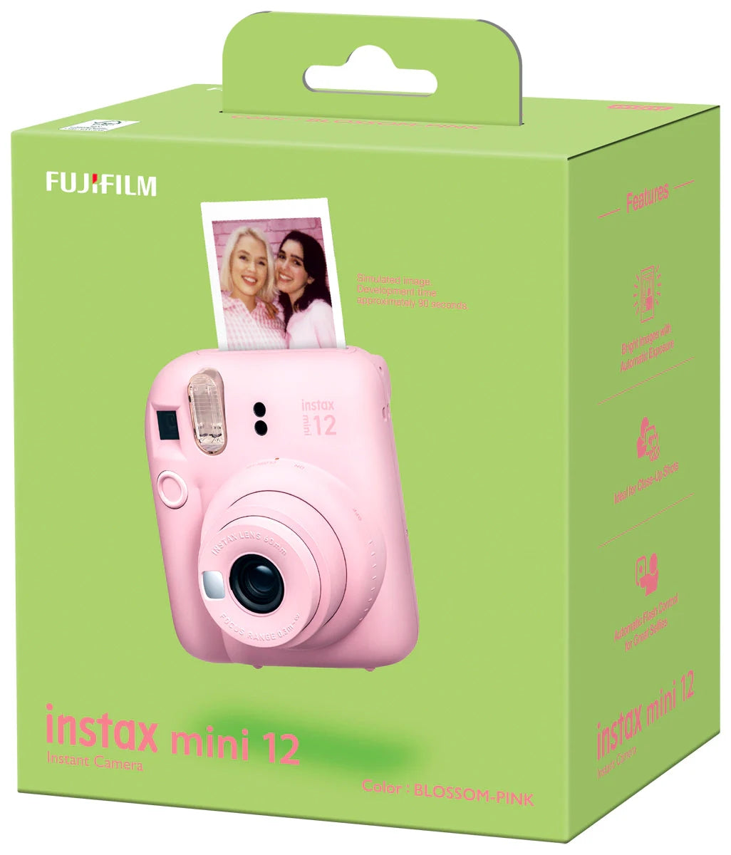 MINI12 BP/INSTAX MINI 12 BLOSSOM PINK + 10 FREE SHEETS, 1y warranty INSTAX / 10 SHEETS