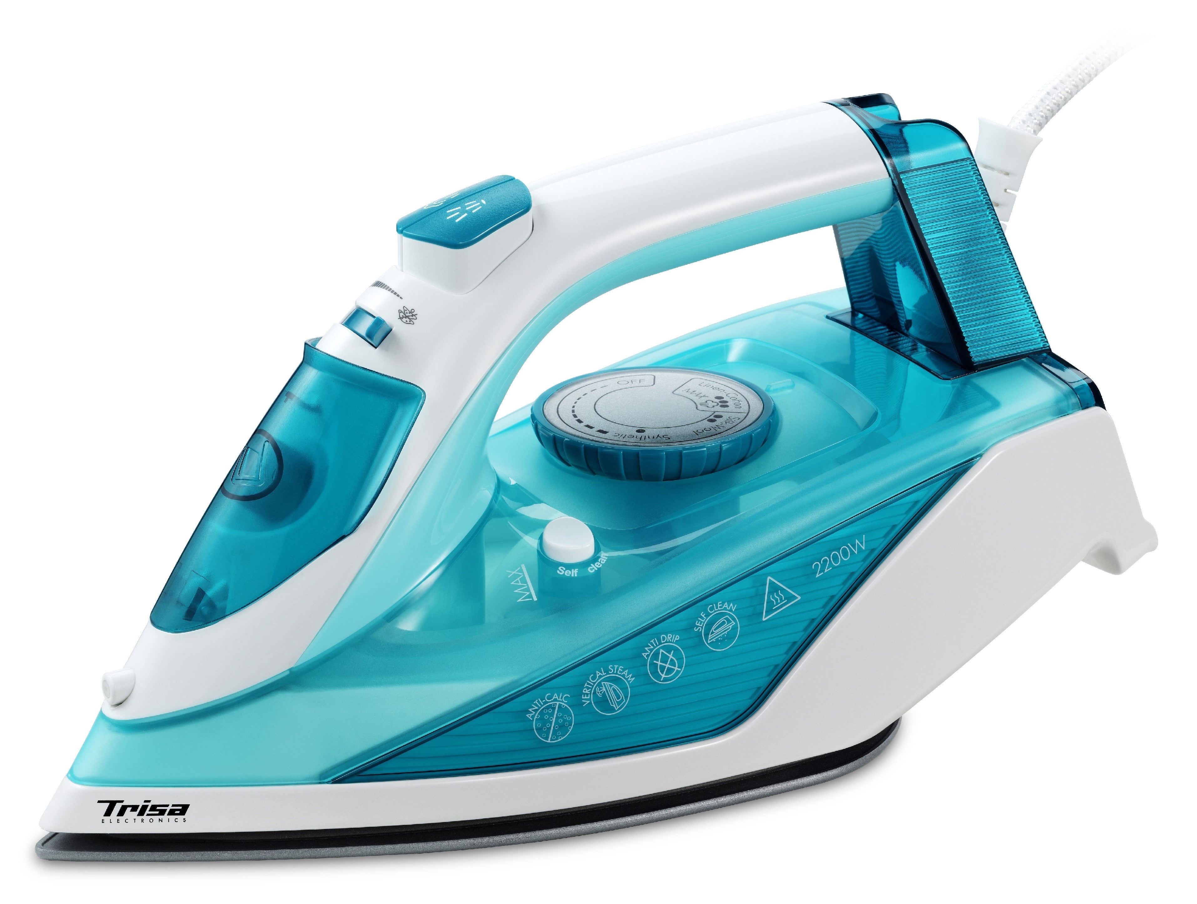 Trisa Steam Iron Comfort Steam I5714 Turquoise