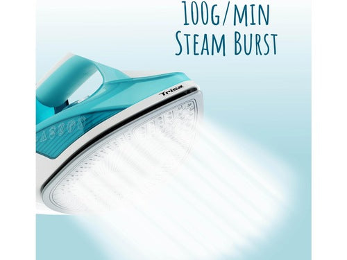 7957.1445 / Trisa Steam Iron "Comfort Steam i5714" turquoise