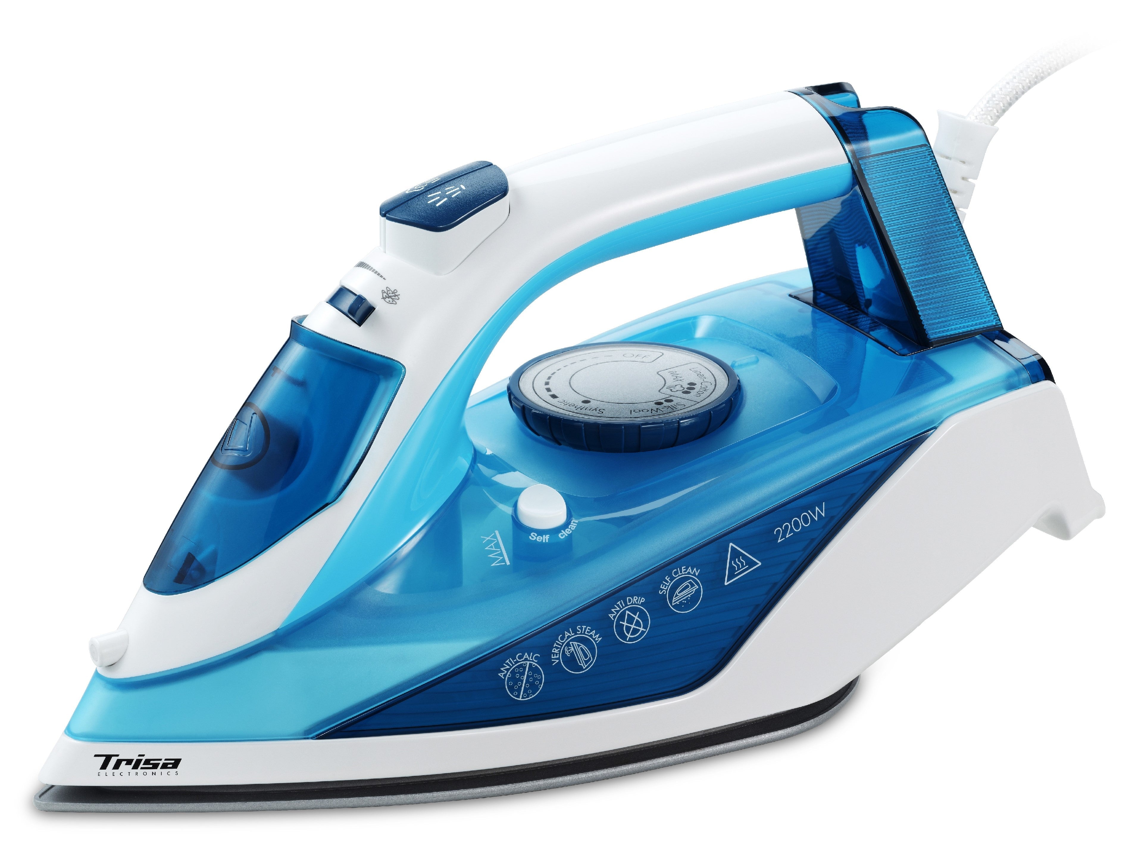 Trisa Steam Iron Comfort Steam I5717 Blue