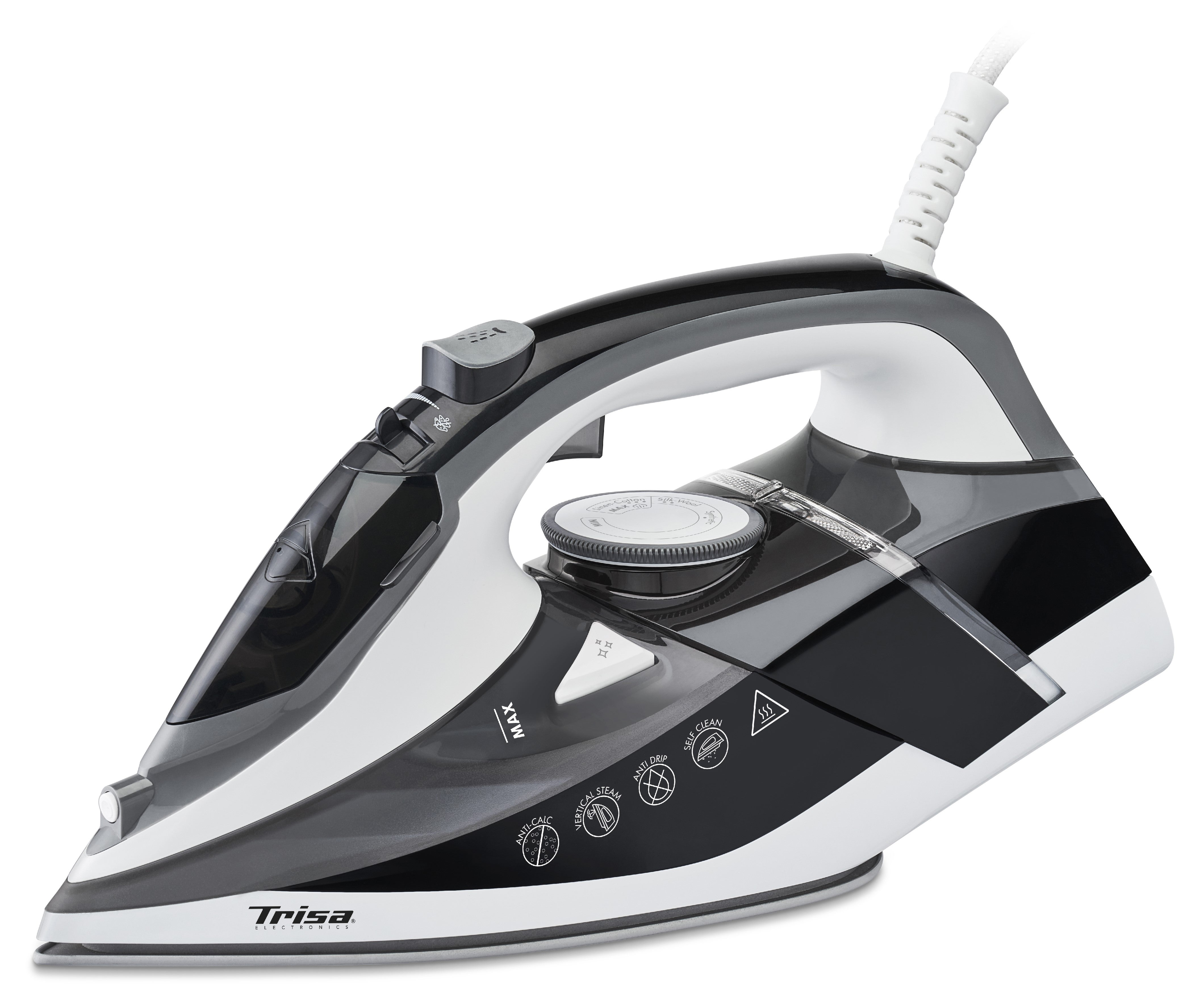 7962.4245 / Trisa Steam iron "Prof. Steam i6242" black