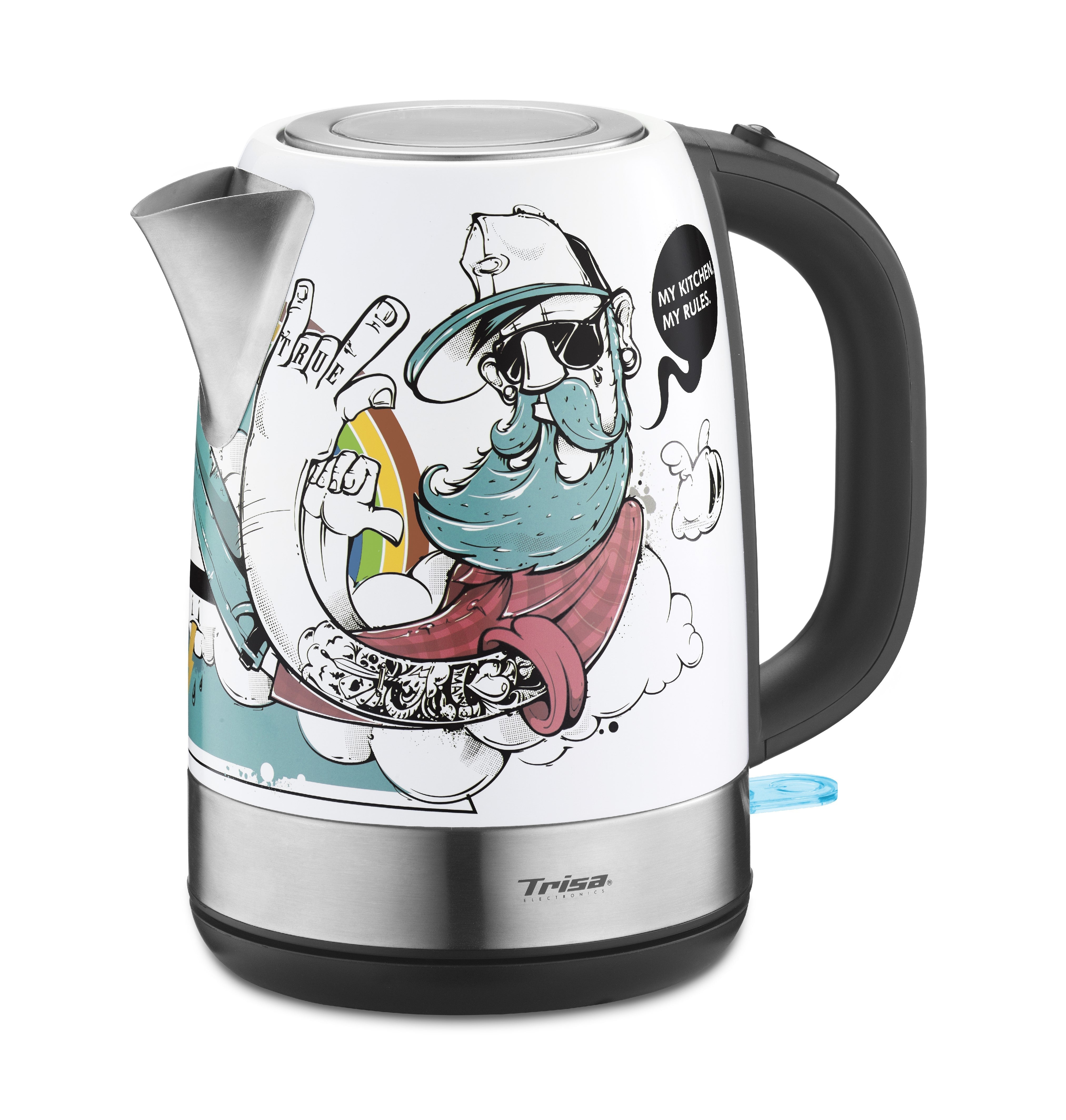 6439.7112 / Trisa Water kettle "Street Art" 1.7L