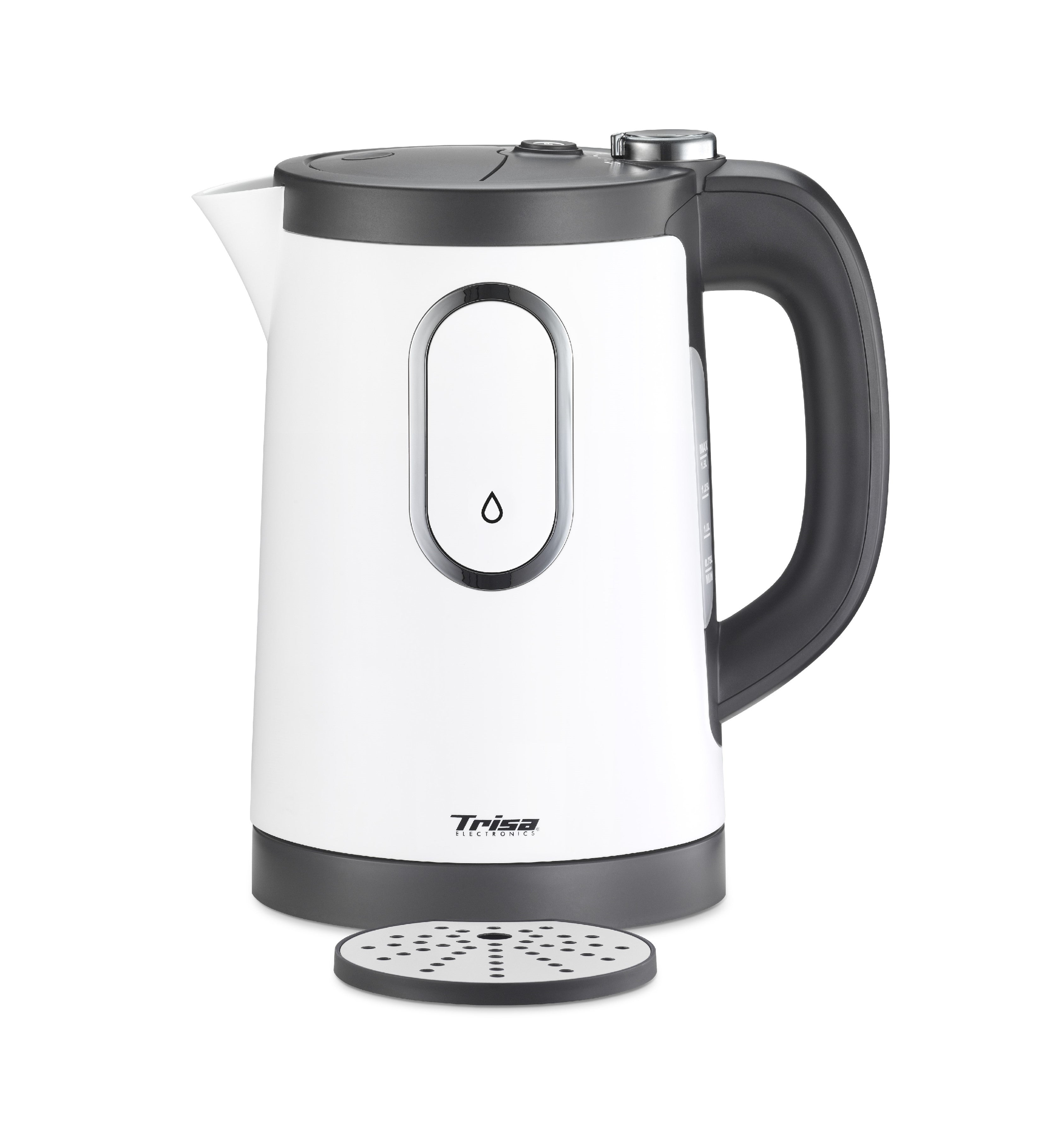 6452.7012 / Trisa Electric kettle "2-in-1 Perfect Cup" 1.5L white