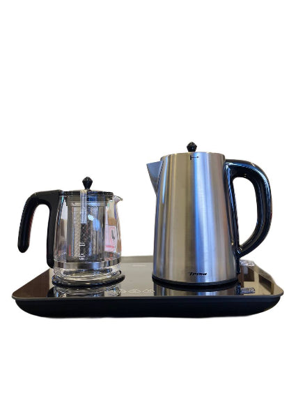 Trisa Tea Kettle, Pot & Boil, Grey