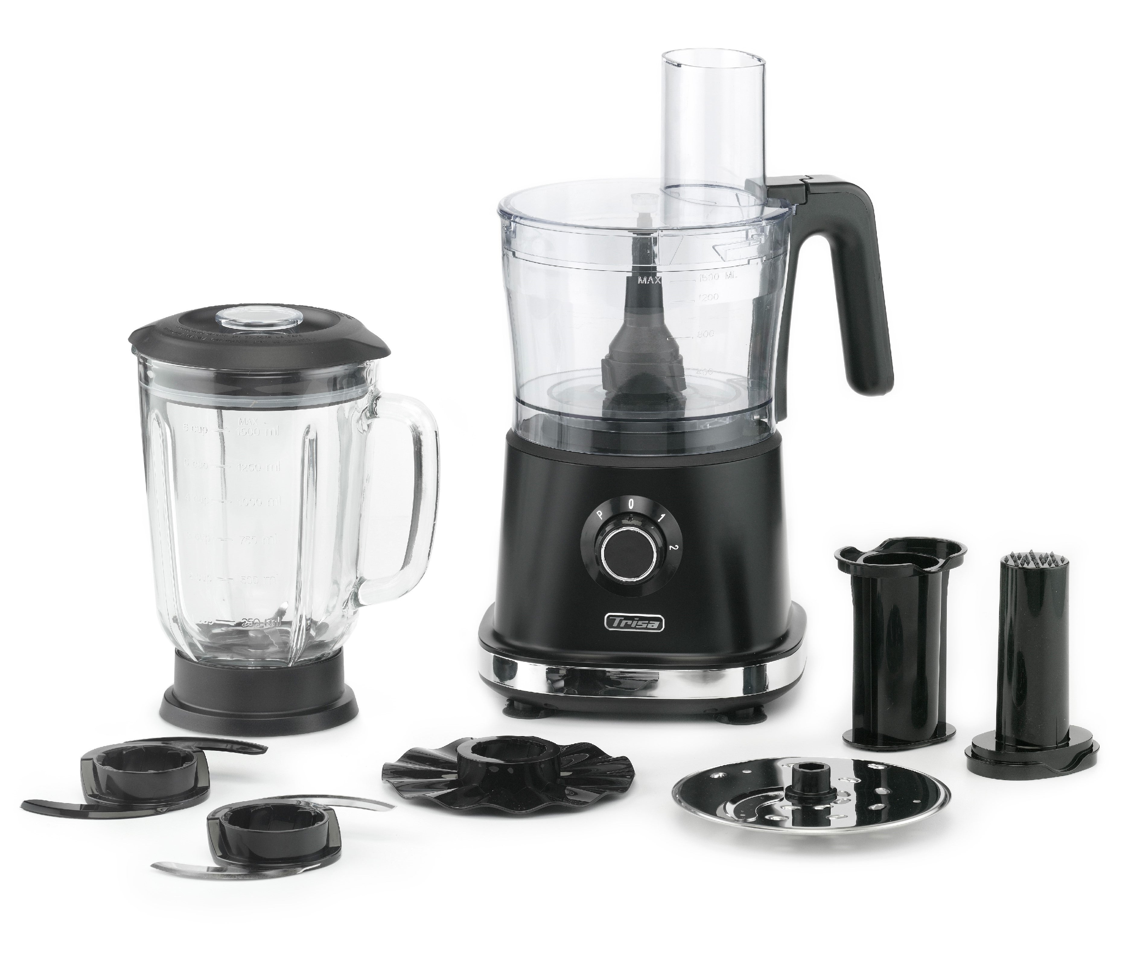 Trisa Food Processor Stir N Slice With Glas Jug 600 W