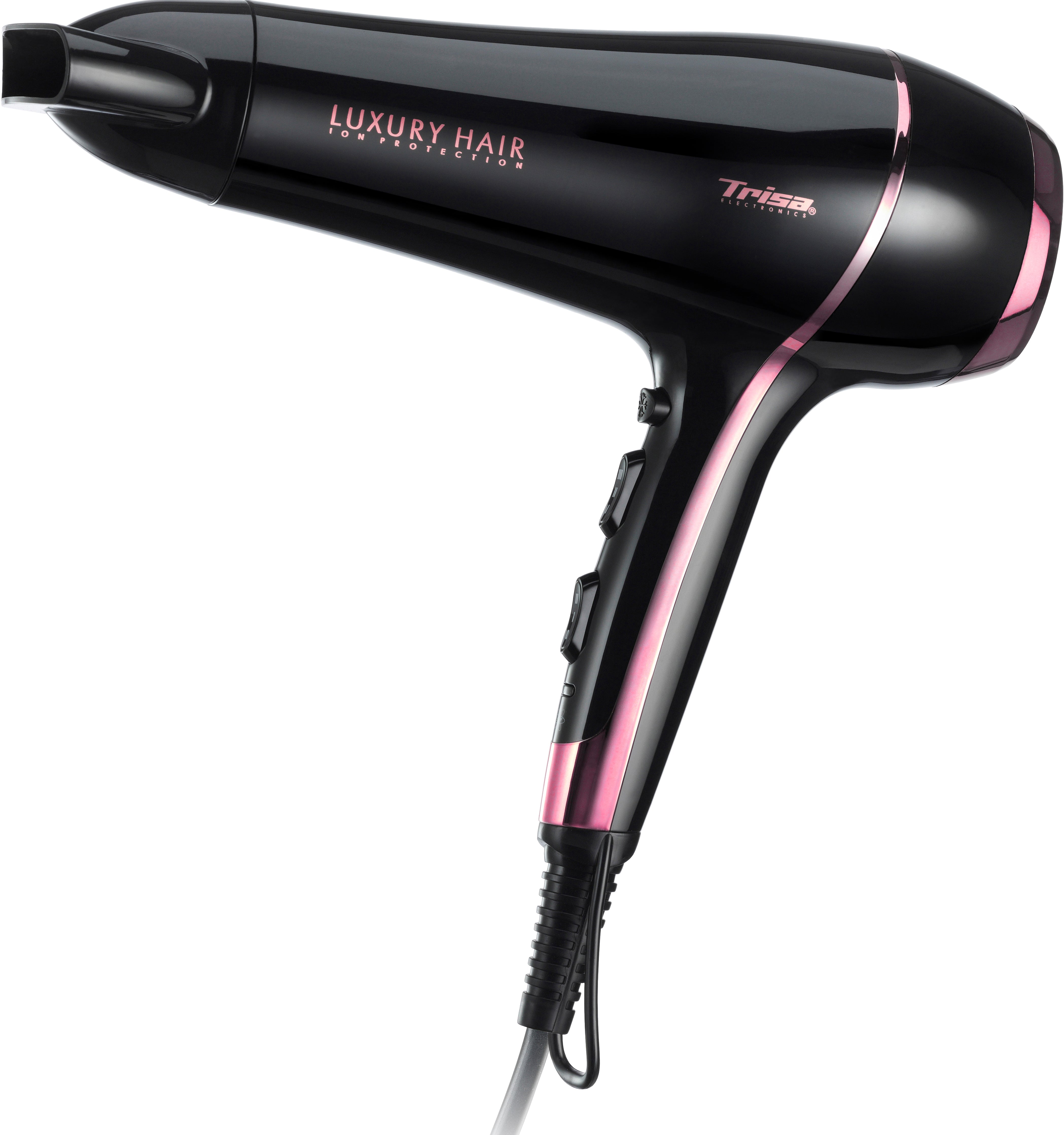 1040.8645 / Trisa Hair dryer "Luxury Hair" pink 2400 W