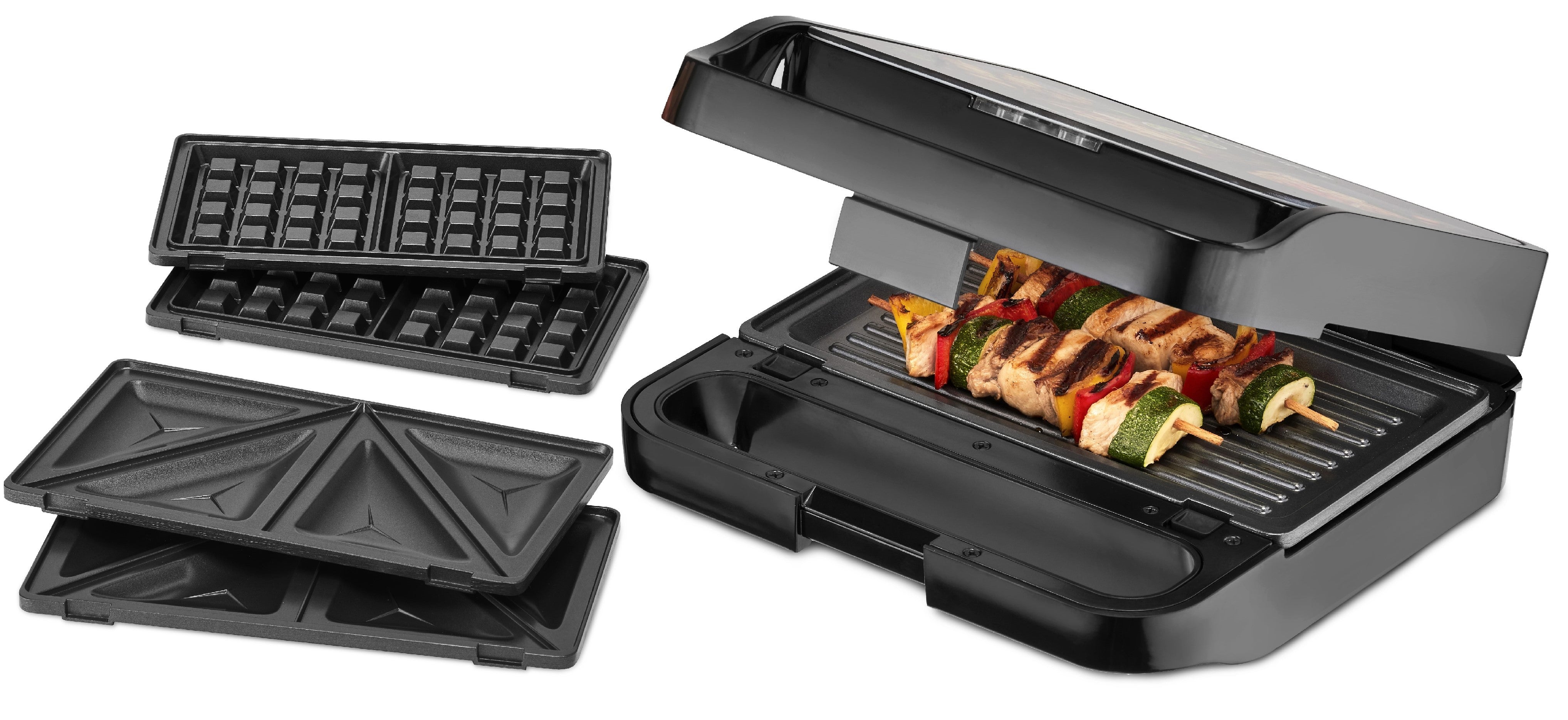 7378.4245 / TRISA Contact grill 7378.42 "Snack Mate" 850W Black