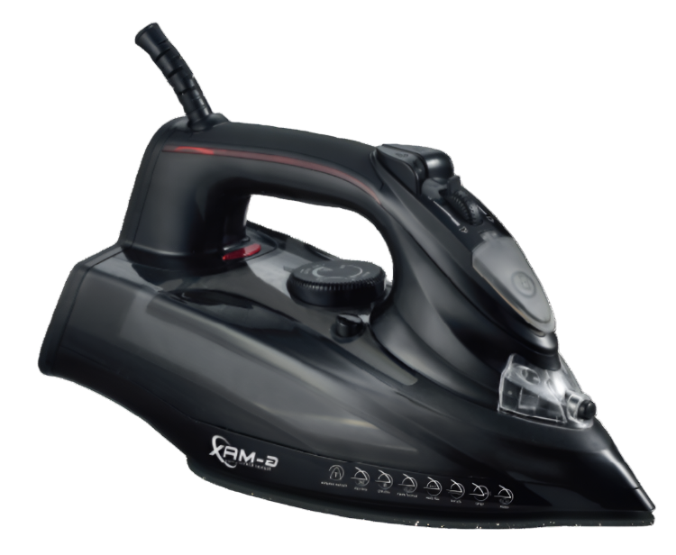 G-MAX Steam Iron, 2600Watts, 390Ml, Black G-MAX Steam Iron, 2600Watts, 390Ml, Black