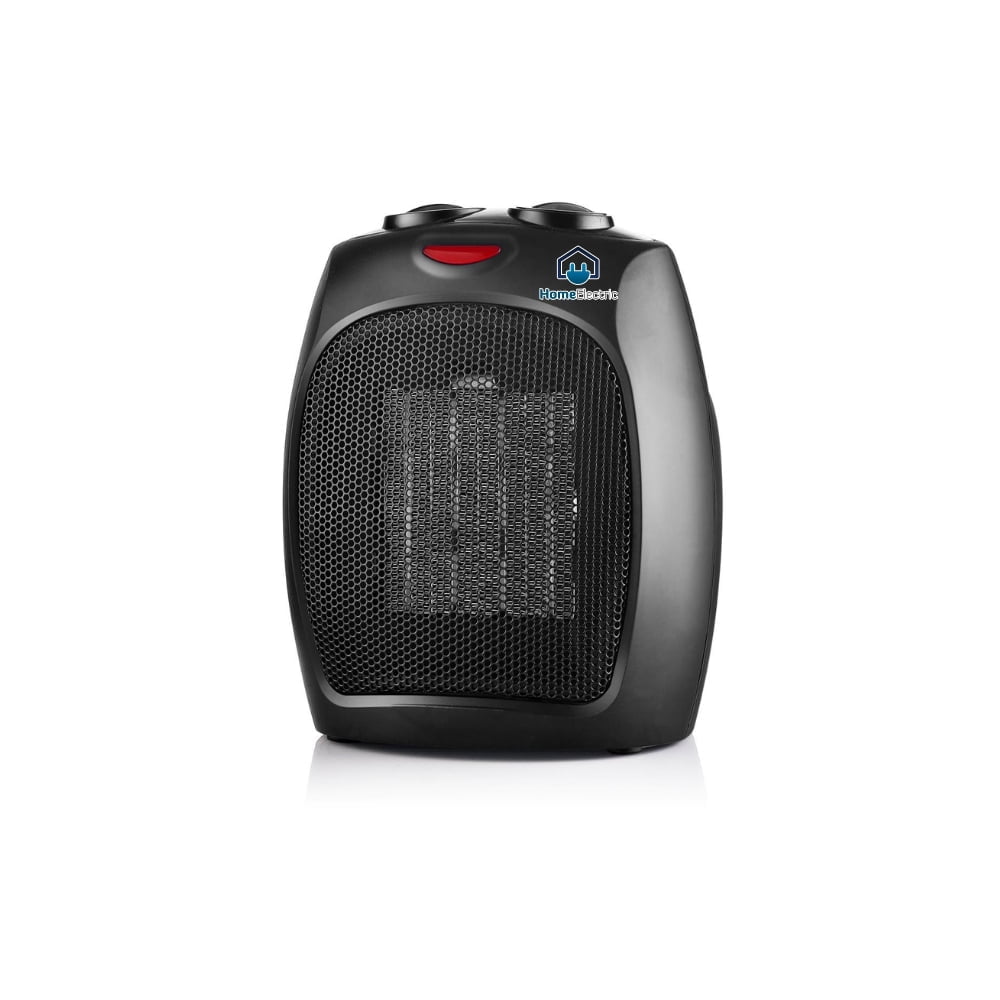 Home Electric Heater Fan, 1500Watts, Black