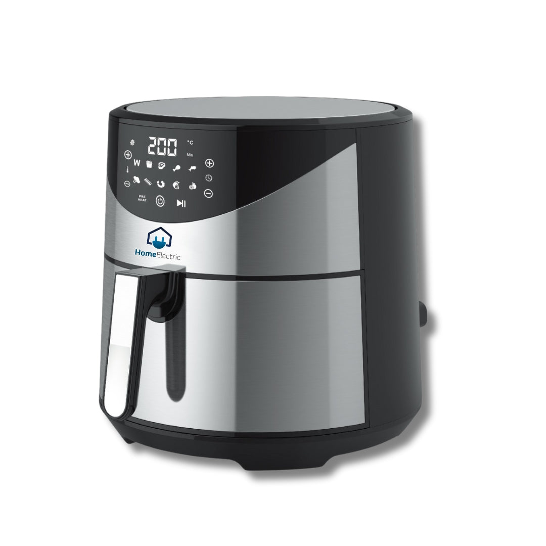 Home Electric Fryer, 9Lit, 1700Watts, Black & Silver