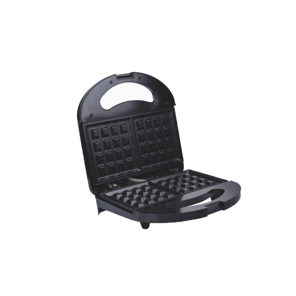 Home electric Waffle maker Stainless steel decoration, Black Home electric Waffle maker Stainless steel decoration, Black
