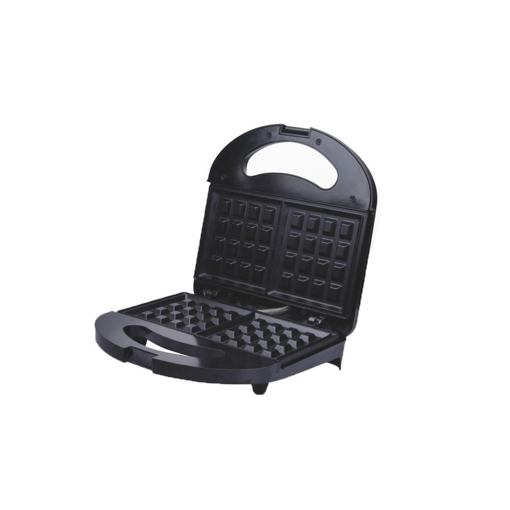 Home electric Waffle maker Stainless steel decoration, Black Home electric Waffle maker Stainless steel decoration, Black