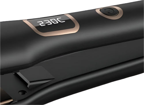 Home Electric Hair Straightener Ceramic 40W Black 35 Mm Plates Heat 230 C Flar Iron With Home Electric Hair Straightener Ceramic 40W Black 35 Mm Plates Heat 230 C Flar Iron With