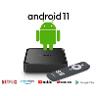 HUMAX Android TV Box /A1 / Android Box 4K Ultra HD , Andoird 11 , Quad Core 2 , 8GB,2GB Ram ,Google YES / BLACK