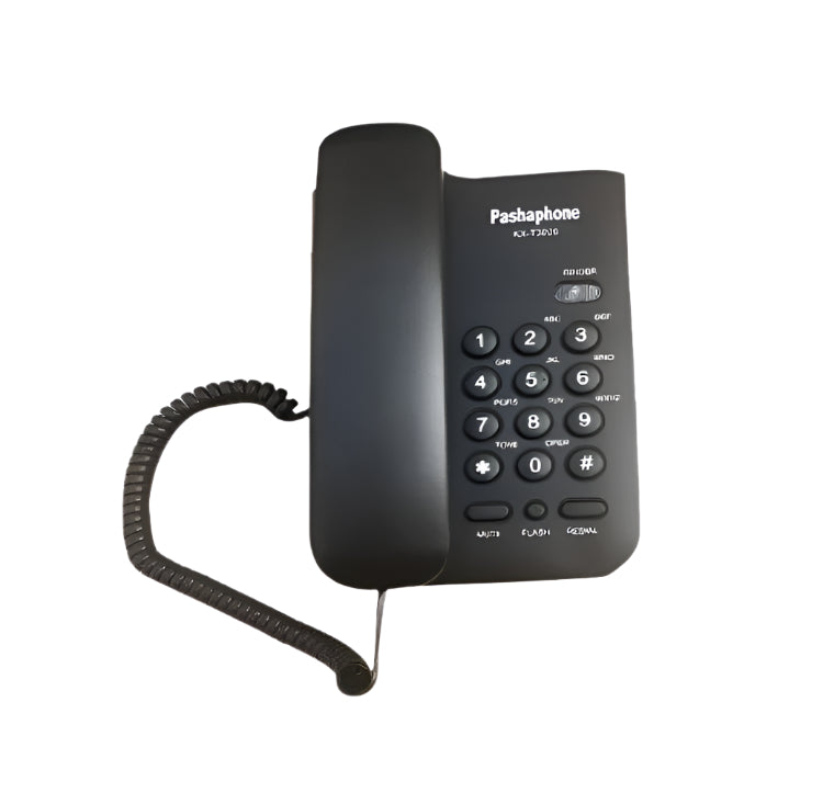 Panaphone Landline Integrated Telephone System, Black Panaphone Landline Integrated Telephone System, Black