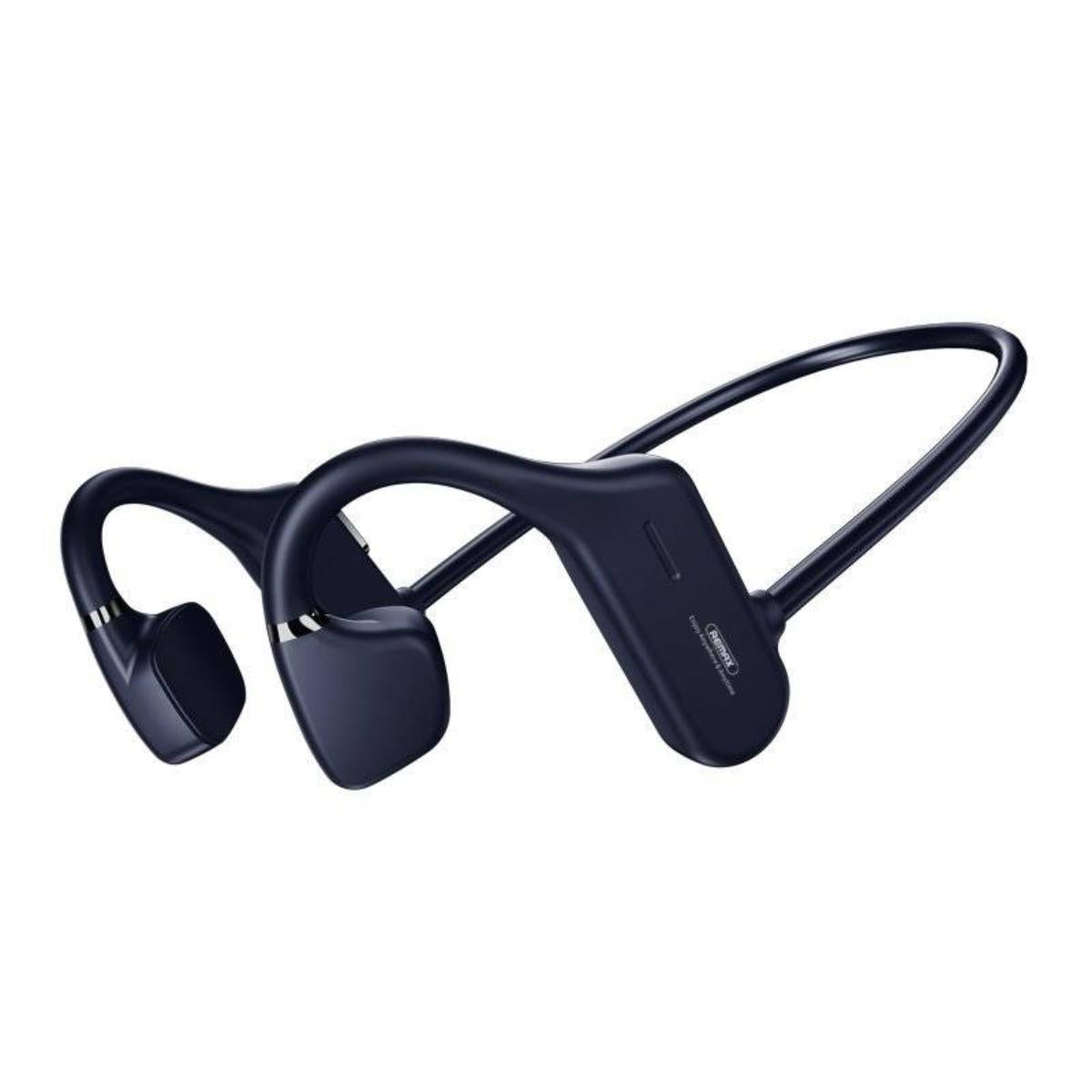 Remax Wireless Bluetooth V5.0 Waterproof Headphone True Air-Transmitting Stereo Hifi Sound Au