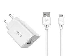 Wk Dual Usb Charger For Micro Charger Usb Phone Charger