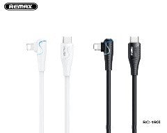 Remax Carry Series 20W 90° Elbowed Fast Charging Data Cable (Type C-Lightning)