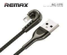 Remax Heymanba Ii 2.1A Zinc Alloy Braided Gaming Data Cable (180° Elbow) 1M