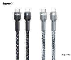 RC-171/REMAX Jany Series 20W PD fast charging data cable c to L Fast Charging / Black / N/A