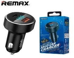 Remax Salo Dual Port Car Charger Usb / Usb Type C 58.5W 45A Power Deliver Quick Charge Remax Salo Dual Port Car Charger Usb / Usb Type C 58.5W 45A Power Deliver Quick Charge