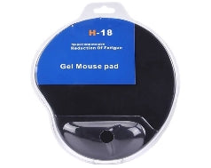 H-18/WK Reduction Of Fatigue Supreme Gel Mouse Pad + Wrist Rest MOUSE / Black / N/A