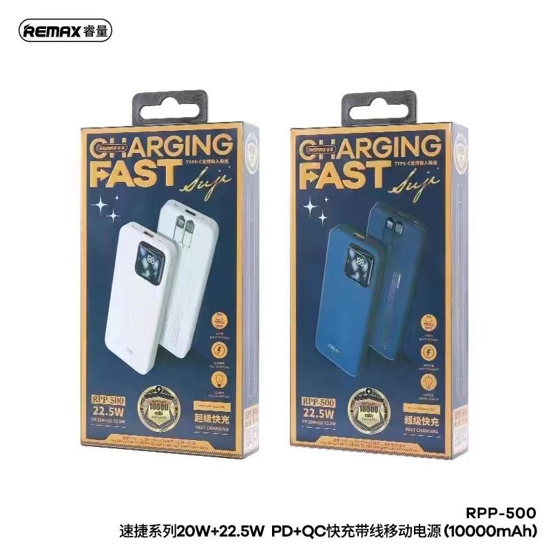 Power Bank 10000Mah Qc 22.5W And Pd 20W