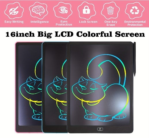 16" LCD/GBT 16 inch LCD Writing Tablet of Environmental Protection and Drawing Board Writing Tablet / Black / N/A