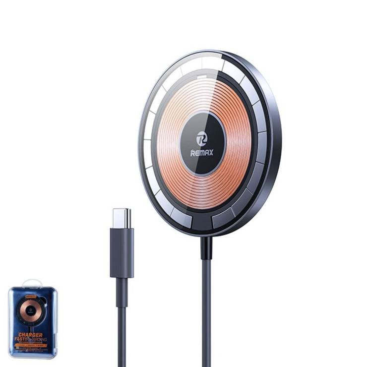 Remax 15W Magnetic Wireless Fast Charger Rp-W66 Fast Charge 15W Wireless Quick Charger