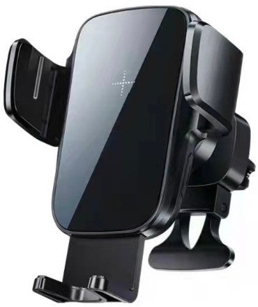 RM-C05/REMAX Electric 3-Axis Linkage Wireless Air-Vent Car Mount Phone Holder HOLDER / Black / N/A