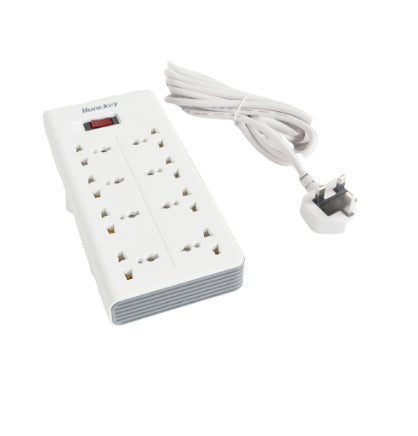 Huntkey Power Strip 8-Socket Surge Protector 3M Huntkey Power Strip 8-Socket Surge Protector 3M