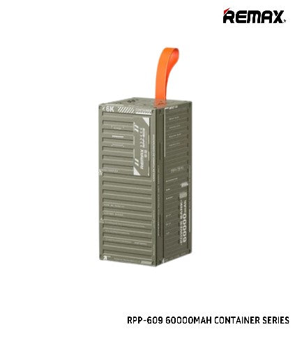 Container Series 20W+22.5W 60000Mah Outdoor High Capacity Power Bank With Led Light Fa