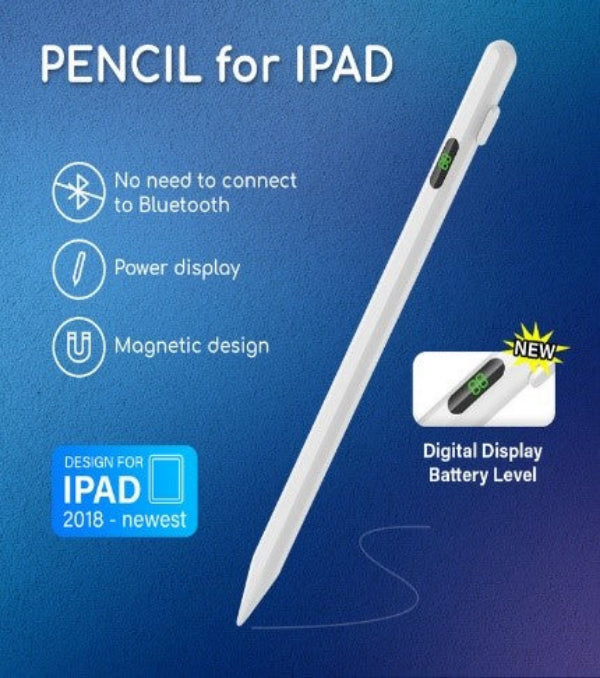 Stylus Pen For iPad Tablet Writing Drawing Rechargeable, Touch Screen