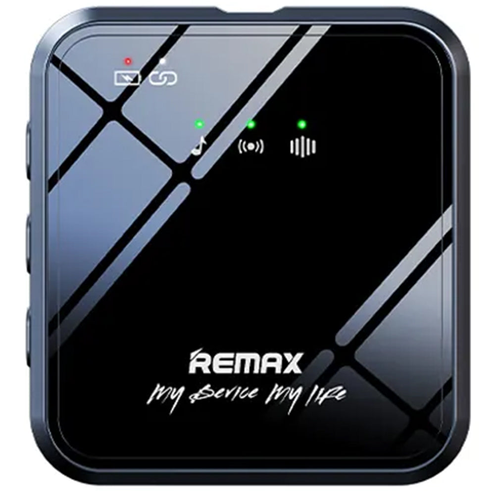 Remax Wireless Microphone DSP+ANC HD Sound, Mic Livestream Single Microphone, iPhone Remax Wireless Microphone DSP+ANC HD Sound, Mic Livestream Single Microphone, iPhone
