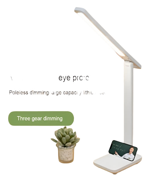 Remax Multifunctional Folding LED Desk Lamp Adjustable, Brightness Eye Protection, White Remax Multifunctional Folding LED Desk Lamp Adjustable, Brightness Eye Protection, White