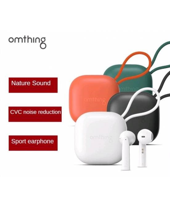 EO005/1MORE OMTHING Omthing Airfree Pods Wireless In-Ear Earphones, 4 ENC Mic & CVC8.0 Earphone / Black / WIRELESS