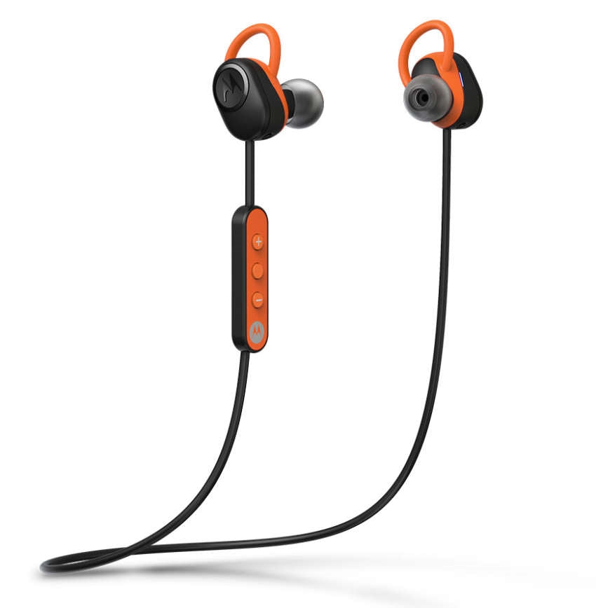 VERVE LOOP 308/Motorola VerveLoop Super Light, Wireless, Spalsh Resistant Stereo Earbuds BLACK