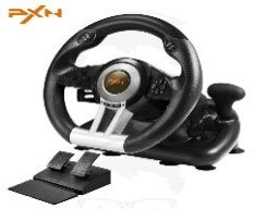 V3PRO/PXN Racing Game Steering Wheel Steering / Black / N/A