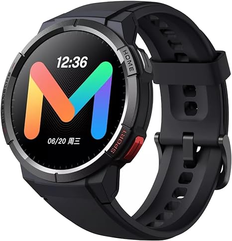 MIBRO Lite/Smartwatch 1.3" Amoled Screen Support,Full Touch , Health and Fitness Tracker Watch / Black / N/A