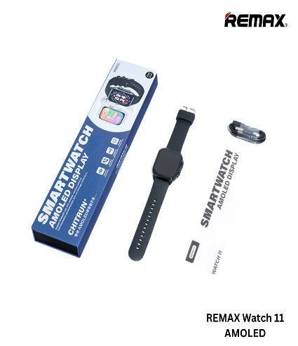 WATCH 11/REMAX Chitrun Series AMOLED Display Smartwatch + zinc alloy frame+ IML base Technology ,260